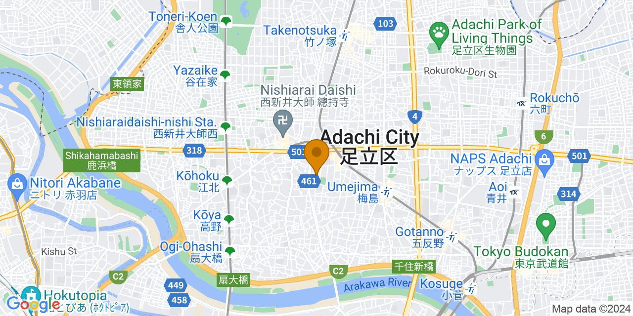 IY西新井地図