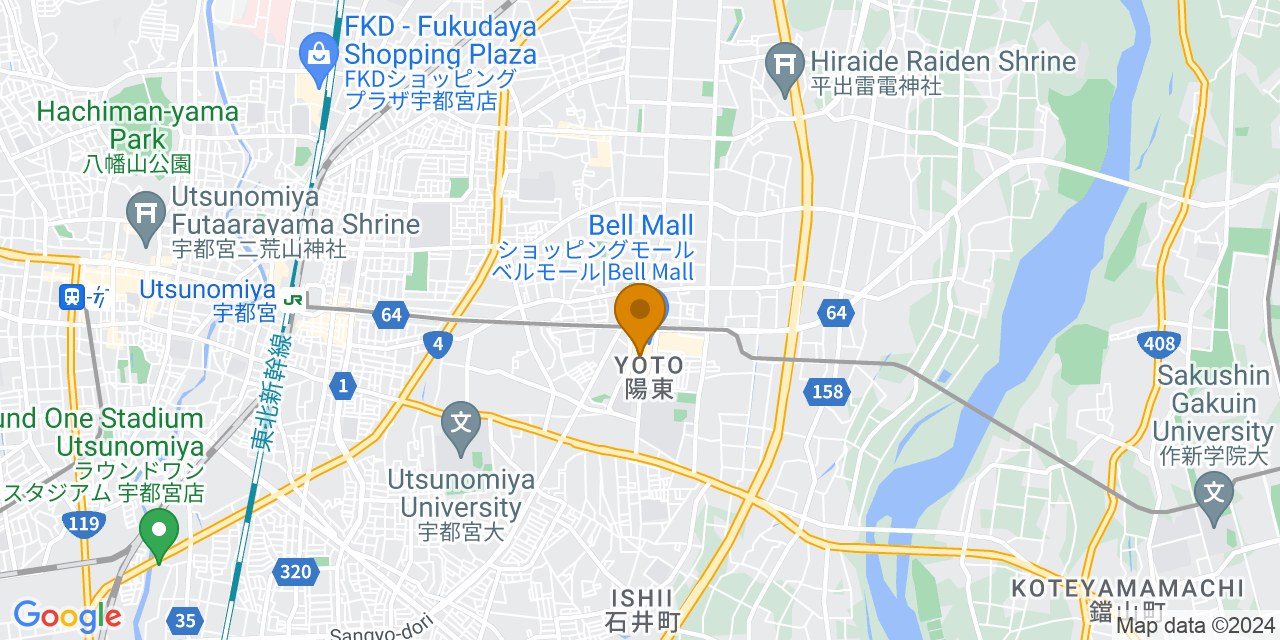 IYtest宇都宮市地図