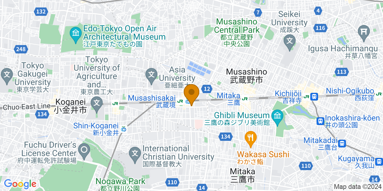 IY武蔵境地図