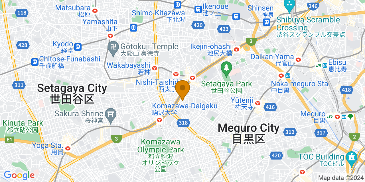 駒澤地図